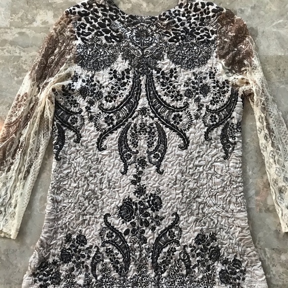 Lace Sleeve Top by Cactus - Picture 8 of 15